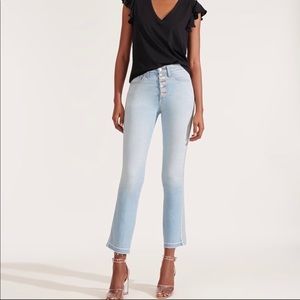 VERONICA BEARD CAROLYN HIGH-RISE BABY BOOTCUT JEAN